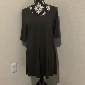 Eileen Fisher stretchy dress